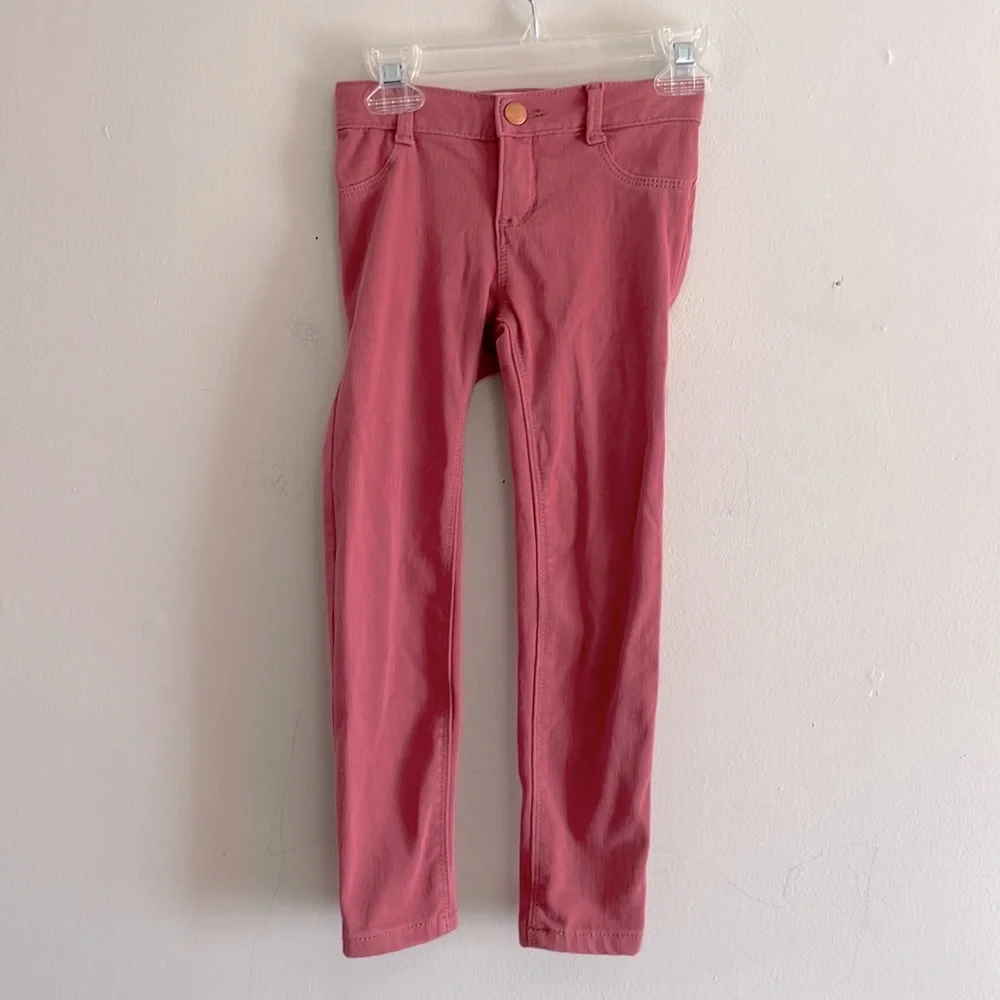 Old Navy pink Mauve ballerina jeggings size 5T